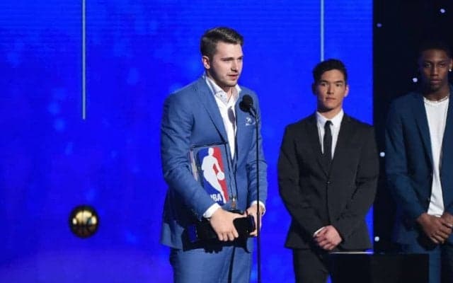 新人王を受賞したマブスのルカ・ドンチッチ「うれしい。これは特別なことだよ」