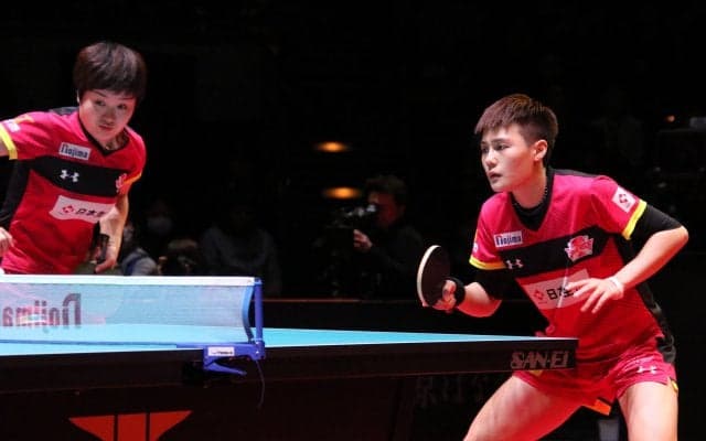 【Tリーグ】日本生命レッドエルフ、昨季ベストペア賞の常晨晨・蒋慧の自由契約を発表