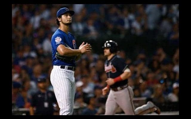ダルビッシュ、粘投も2か月ぶり4敗目　先発10戦勝敗なしのMLB記録ストップ