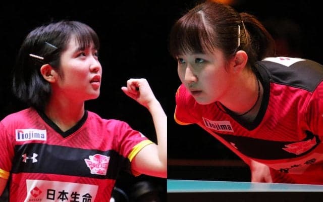 【Tリーグ】日本生命レッドエルフ、平野美宇や早田ひなら7選手との契約更新を発表