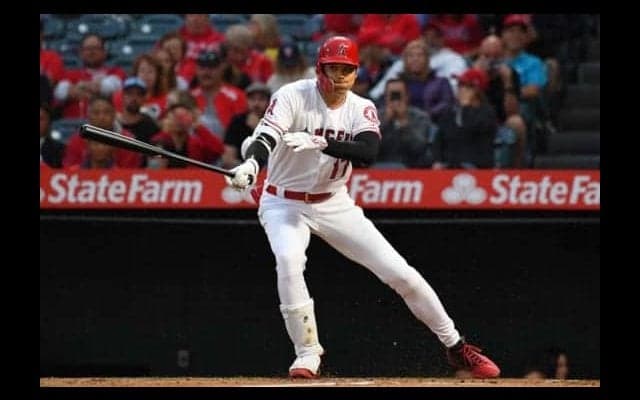 【MLB】大谷翔平、第1打席は見逃し三振　内角低めの際どい判定に首振りやや不満げ