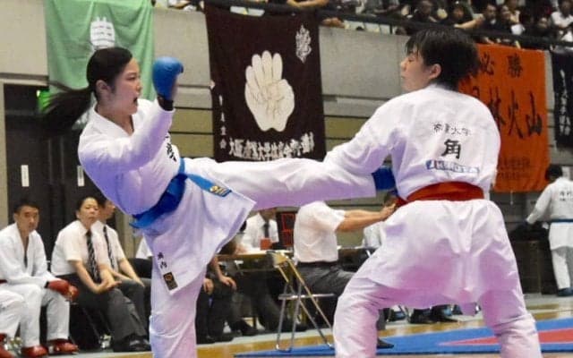 【空手道部】　佐藤はベスト１６　有内、武藤はベスト３２の悔しい敗退
