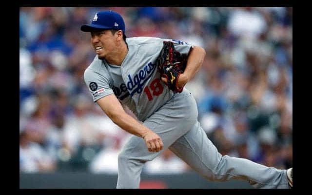 【MLB】前田健太、5回途中88球で降板　2番手投手が逆転許すも…ド軍は再逆転で勝利