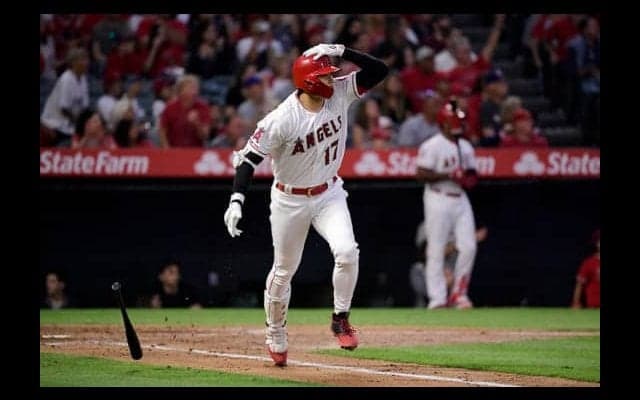 【MLB】大谷翔平、12号ソロは今季最長136メートル弾！　298日ぶりの1試合2発
