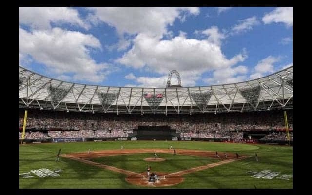 【MLB】初ロンドン開催でまさかの珍プレー　広すぎるファウルゾーンにファン唖然「オーマイガー」