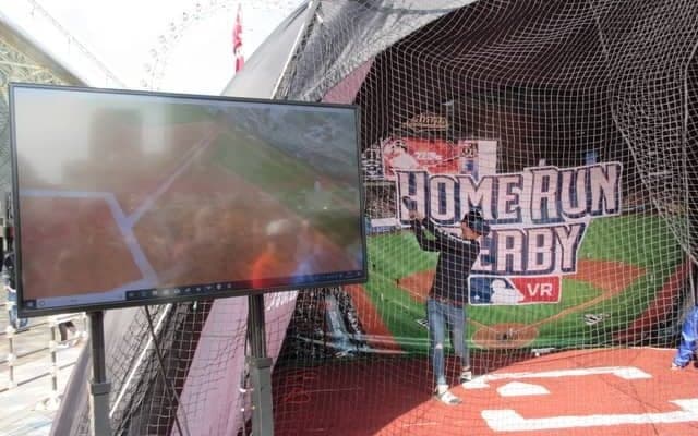 体感型VRゲーム「MLB ホームランダービー VR 日本大会」が全国5都市で開催