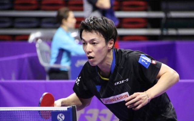 松平賢二、初戦突破し明日は平野との同士討ち　「同部屋ですけどバチバチしますよ」＜韓国OP＞