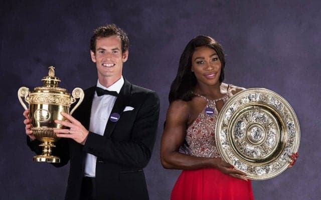 マレーがセレナと混合ダブルス出場へ。豪華なペアが結成[ウィンブルドン]