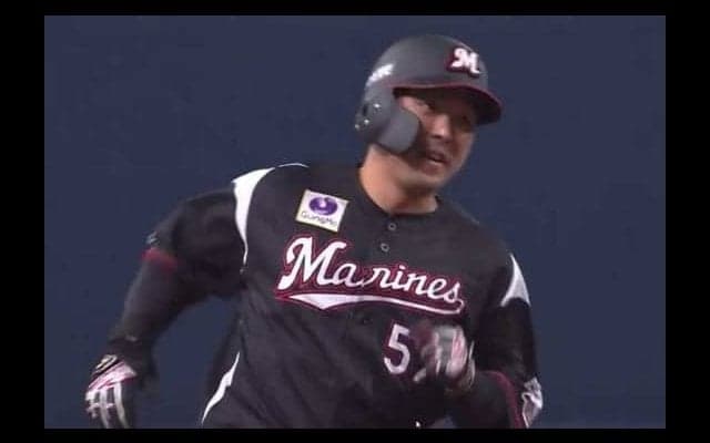 ロッテ香月、5年目のプロ初ホームランに興奮　「全打席振るしかないんです」