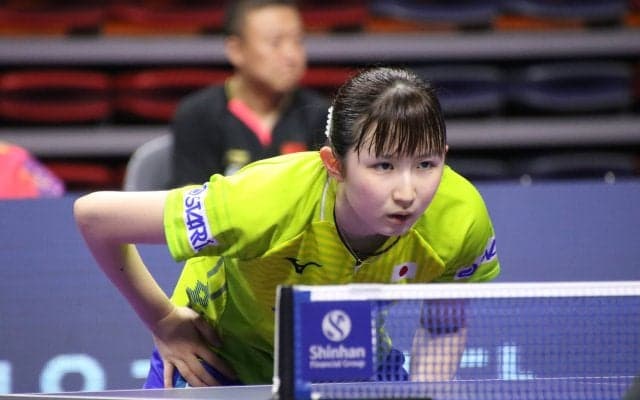早田ひな、世界女王・劉詩雯にリベンジ喫すも「2ゲームとれたのは自信を持てる」＜韓国オープン＞