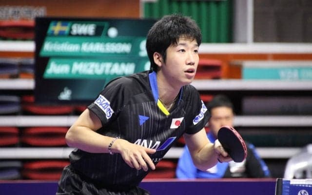 水谷隼、カールソンに惜敗　伊藤との混合ダブルスに望み＜韓国オープン＞