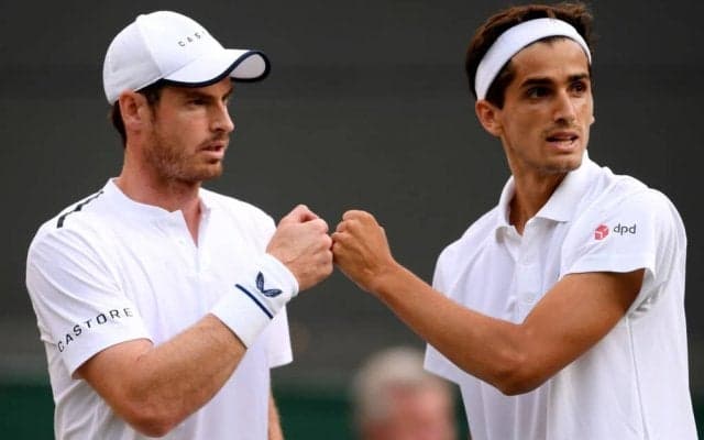 マレーがエルベールとのペアで快勝。「僕はただプレーするだけで満足するような選手ではないよ」[ウィンブルドン]