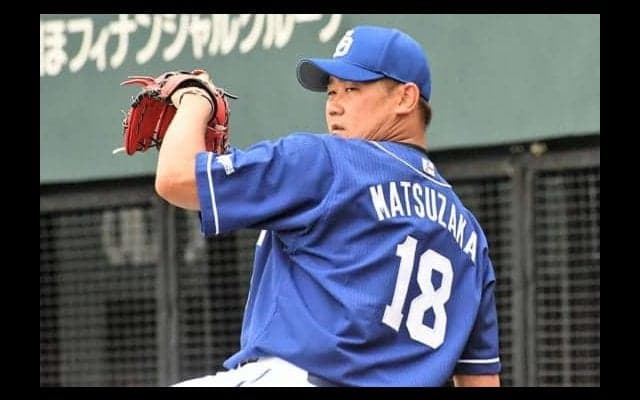 中日松坂、6回1失点7Kの好投！　下半身気にする仕草も、“復帰後初勝利”の権利