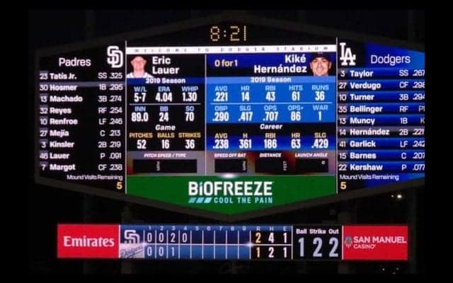 【MLB】ドジャース対パドレス戦中にマグニチュード6.9の地震発生　ロス近郊が震源、球場騒然