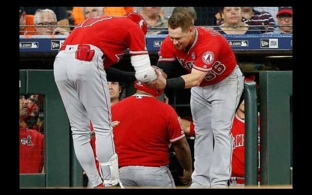 【MLB】誕生日弾の大谷翔平を同僚カルフーンが熱唱祝福「ハッピ～バ～スデ～トゥ～ユ～」