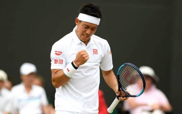 錦織 通算400勝目と聞いて「あ、そうなんですか？」。「どの試合も満足」でベスト16進出[ウィンブルドン]