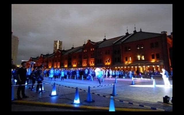 DeNA初ランイベント「STAR☆NIGHT RUN」大盛況　初日は約2600人が来場