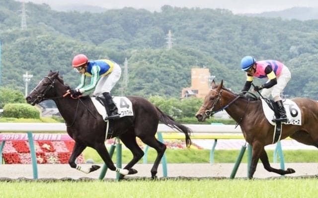 【新馬/福島6R】2番人気 ホープホワイトがデビュー戦快勝！