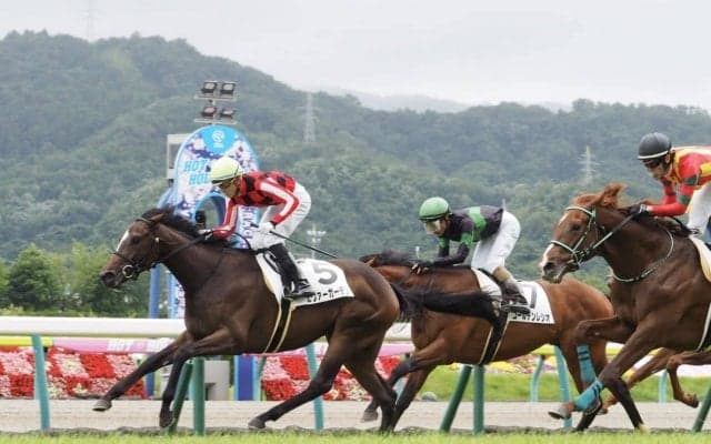 【新馬/福島5R】エヴァーガーデンがデビューV！ゴールデンレシオは3着