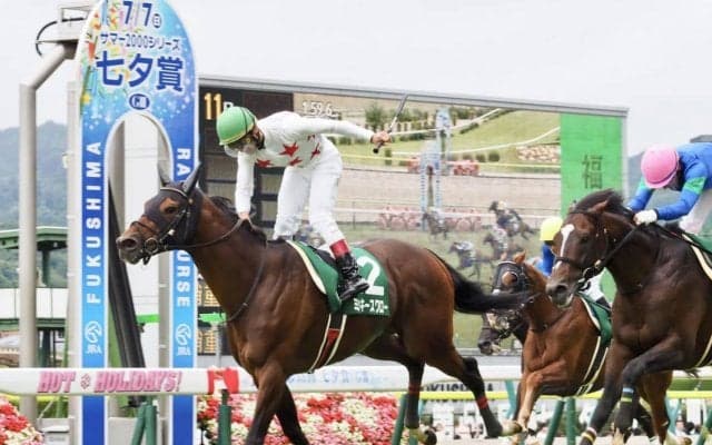 【七夕賞】 ミッキースワロー差し切り！菊沢一樹は重賞初制覇