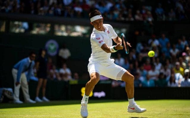 【速報予定】錦織のウィンブルドン4回戦。過去8勝0敗の世界58位と23時頃開始予定