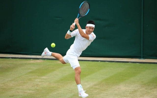 【速報】錦織が第1セットを先取。これまで負け無し、世界58位との4回戦[ウィンブルドン]