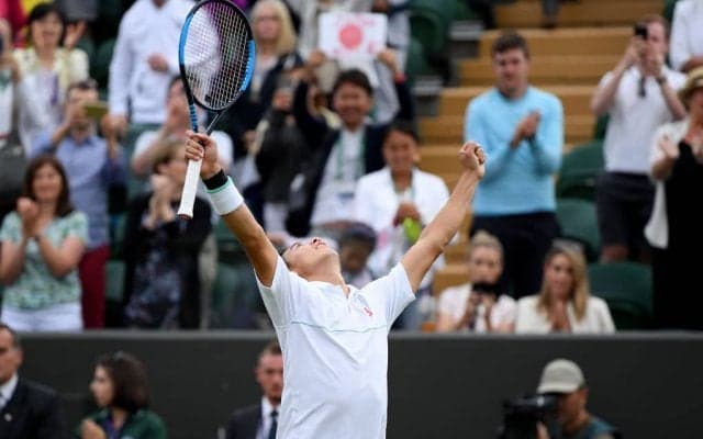 錦織 フェデラー戦は「思い切ってプレーしたい」。芝の帝王と全力で激突へ[ウィンブルドン]