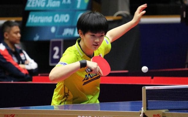 エリアカ木原、冷静沈着なプレーで2回戦勝利＜卓球・豪州OP＞