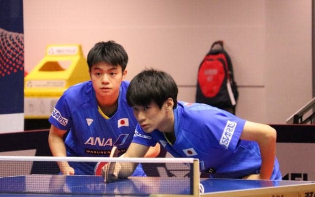 戸上・宇田の高校生ペア　地元ペア完封で本戦へ＜卓球・オーストラリアOP＞