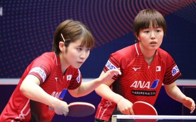 平野・芝田、接戦ものにし準々決勝へ　中国ペアと再戦決定＜卓球・オーストラリアオープン＞