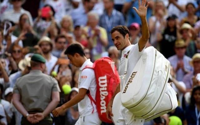 錦織 大きかったフェデラーとの差。9度のサービスゲームでピンチに[ウィンブルドン]