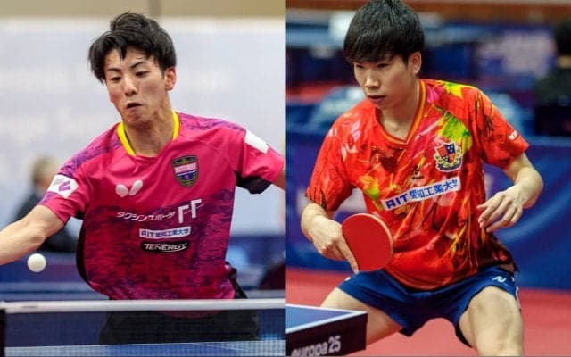 【Tリーグ】インカレ王者・愛工大の髙見真己、松山祐季がT.T彩たまから参戦決定