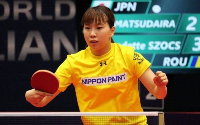 松平志穂「上手く攻められた」　大激戦制し2回戦へ＜卓球・オーストラリアオープン＞