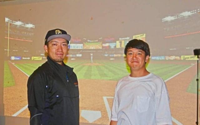 オールスターで日産自動車が特設ブース「VR REAL DATA BASEBALL」を設置！野球YouTuberトクサン＆ライパチが事前体験で「夢の160km/h」＆ 「未知の300km/h」に大興奮！？