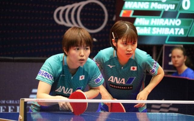 平野・芝田、中国ペアにリベンジならず　木原・長崎は4強入り＜卓球・オーストラリアオープン＞