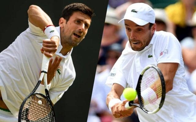 【速報予定】ジョコビッチのウィンブルドン準決勝。今季2連敗中の世界22位バウティスタ アグートと21時開始予定