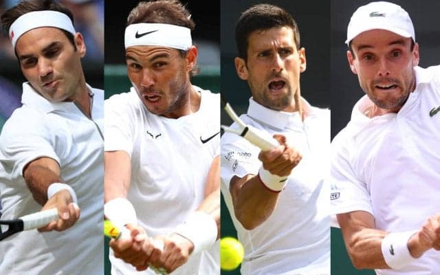 フェデラーVSナダル、ジョコビッチVSバウティスタ アグート。芝の聖地 決勝をかけた戦いへ[ウィンブルドン]