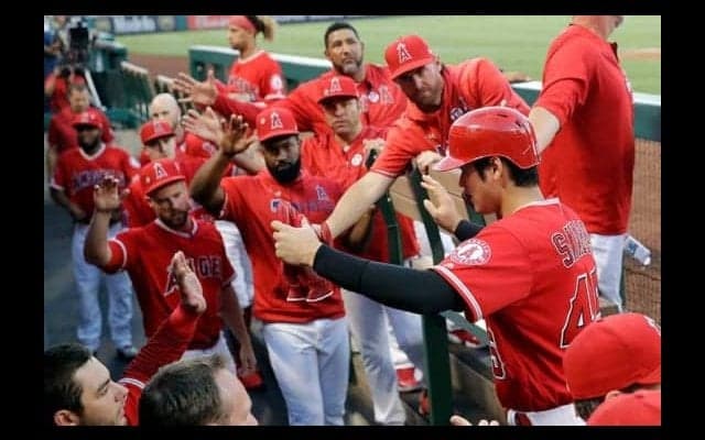 【MLB】大谷翔平、自己最長タイ8戦連続安打！　エ軍7回終え継投ノーヒットノーラン継続中