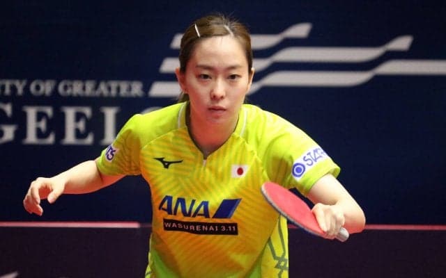 石川佳純、完璧なカット打ち　2戦連続日本人対決制す＜オーストラリアオープン＞