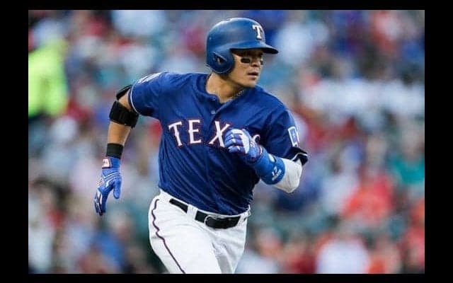 【MLB】レ軍秋信守、140キロ死球を“好捕”珍プレーにファン驚愕　「すごいアクシデント」