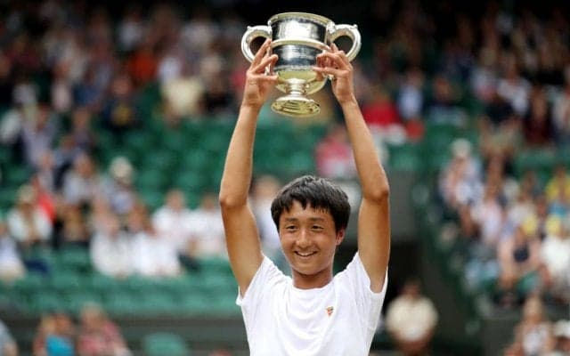 錦織超えの16歳 望月慎太郎が日本男子初の快挙「とても嬉しい」。グランドスラムジュニアで初優勝[ウィンブルドン・ジュニア]