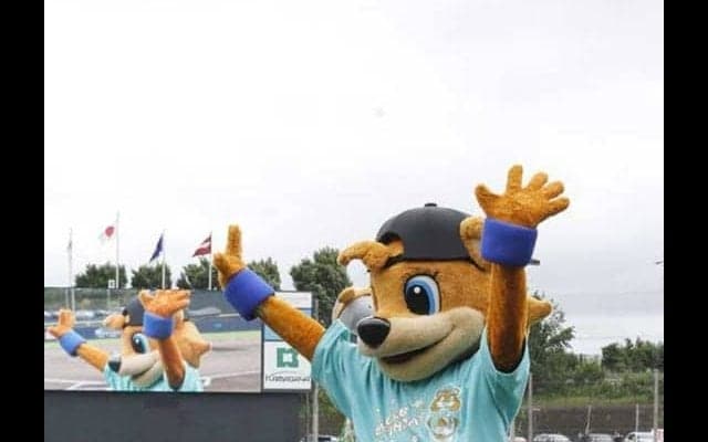 日ハム2軍マスコット「C☆B」が5歳に　DJチャス。「ファンの後押しのおかげ」