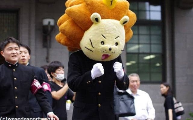 連覇死守を後押し！サッカー早慶戦前壮行会