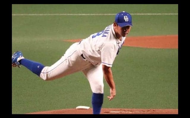 中日松坂、3回までに2失点　3回に同点許す　阪神ルーキー近本2安打、糸井が2打点