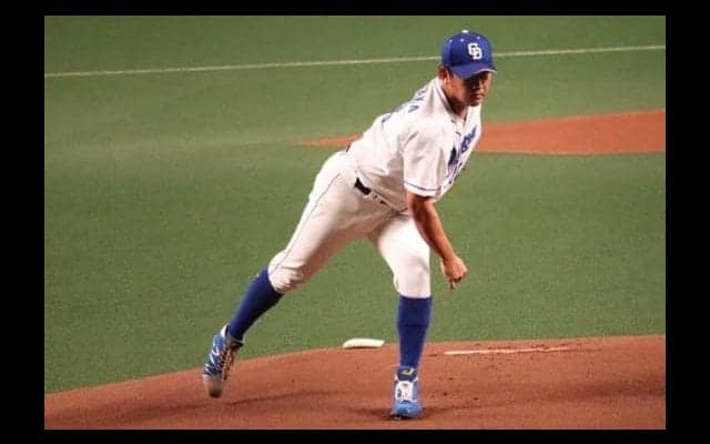 今季初先発の中日松坂、5回まで4安打2失点と好投　5回には連続死球で窮地招くも脱する