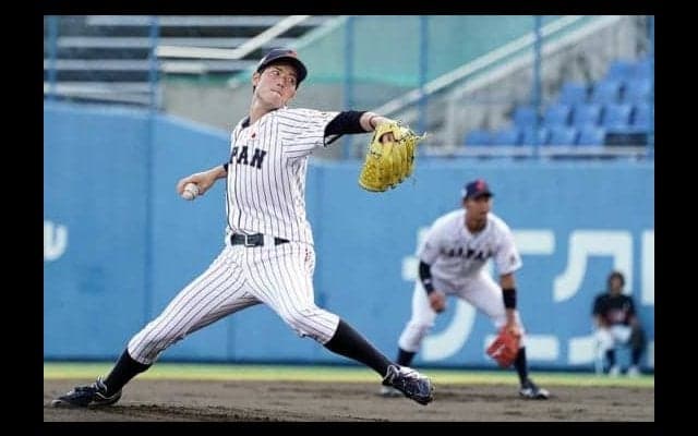 日米大学野球　侍Jが先勝　森下が最速151キロで5回9K　5投手で圧巻18Kで零封