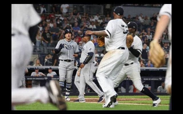 【MLB】“因縁”レイズ戦でサバシアがまた騒動　見逃し三振に斬った後に口論に…