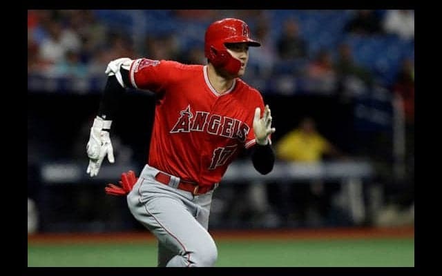 【MLB】大谷翔平、第2打席は好守に阻まれて中飛　第1打席の四球で自己最長13試合連続出塁