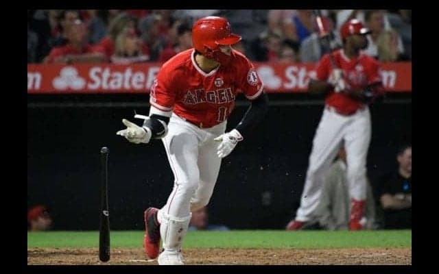 【MLB】大谷翔平、内角球を反対方向へ“技あり打”　敵地メディア称賛「とても良い打撃」