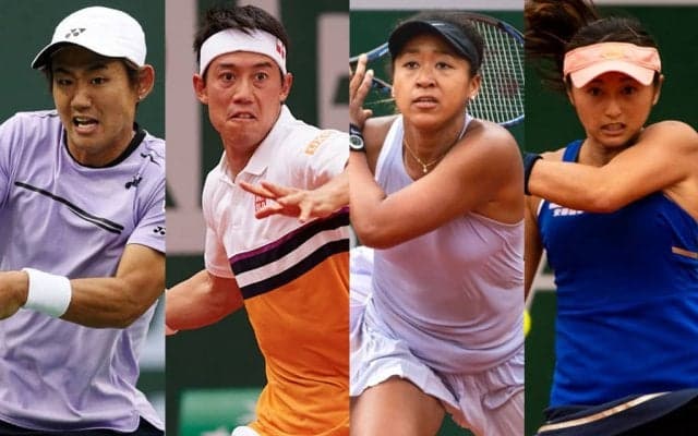 錦織、大坂なおみ、西岡、土居の4人が本戦入り。全米オープン本戦出場者発表